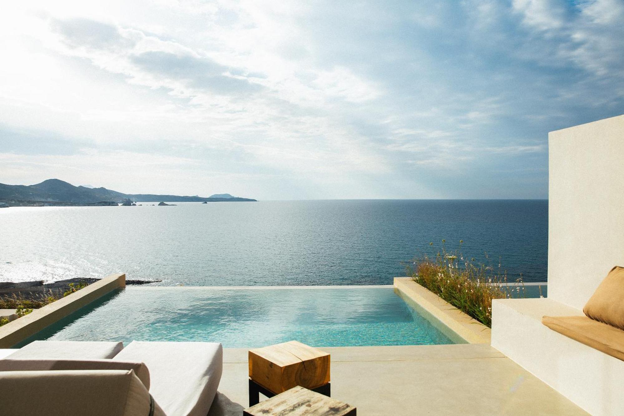 Domes White Coast Milos, Adults Only - Small Luxury Hotels Of The World Mytakas Bagian luar foto