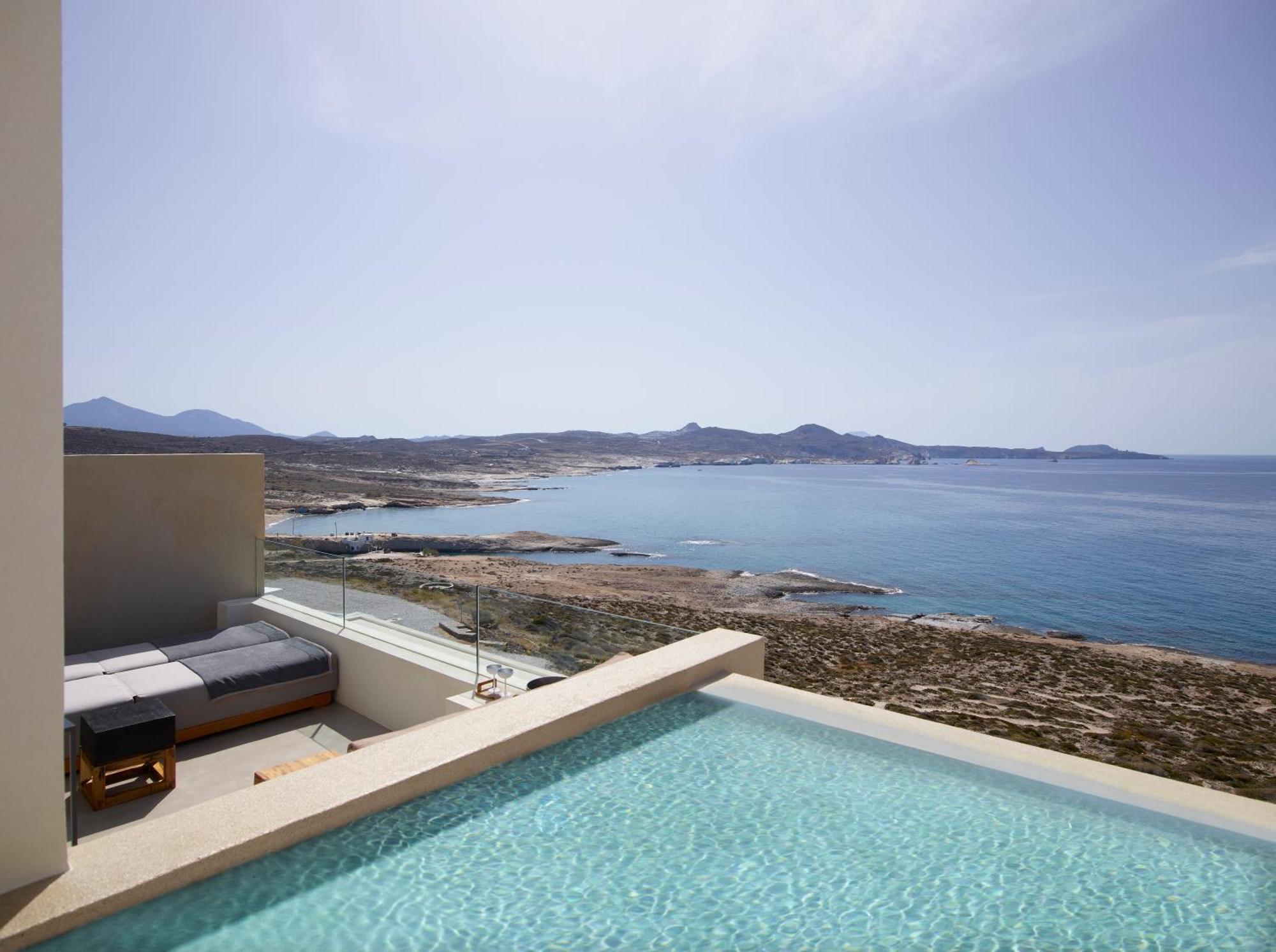 Domes White Coast Milos, Adults Only - Small Luxury Hotels Of The World Mytakas Bagian luar foto